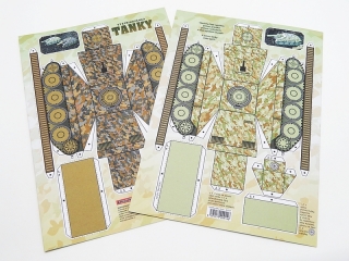 Vystřihovánka Tanky BV034